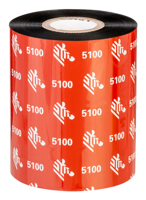 Zebra 5100 Resin thermal ribbon Black 05100GS03307