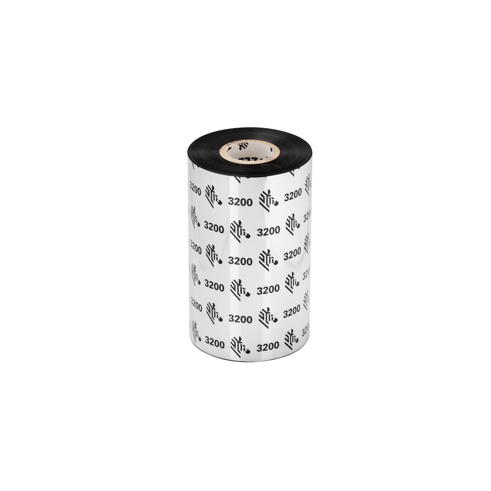 Zebra 3200 Wax/Resin thermal ribbon 300 m Black 03200BK11030