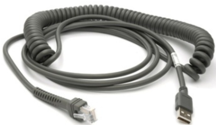 Zebra Motorola CBA-U09-C15ZAR USB cable 4.57 m A Grey