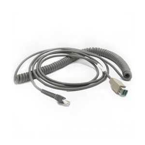 Zebra Motorola CBA-U08-C15ZAR USB cable 4.5 m A Grey