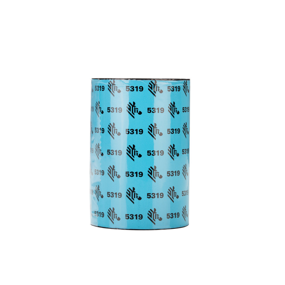 Zebra 5319 Wax thermal ribbon 450 m Black 05319BK08345