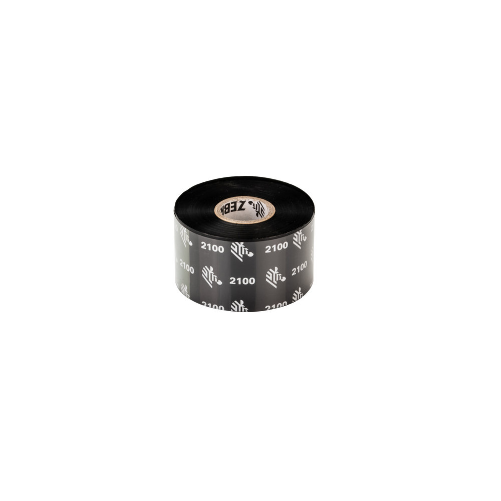 Zebra 2100 Wax thermal ribbon 450 m Black 02100BK04045