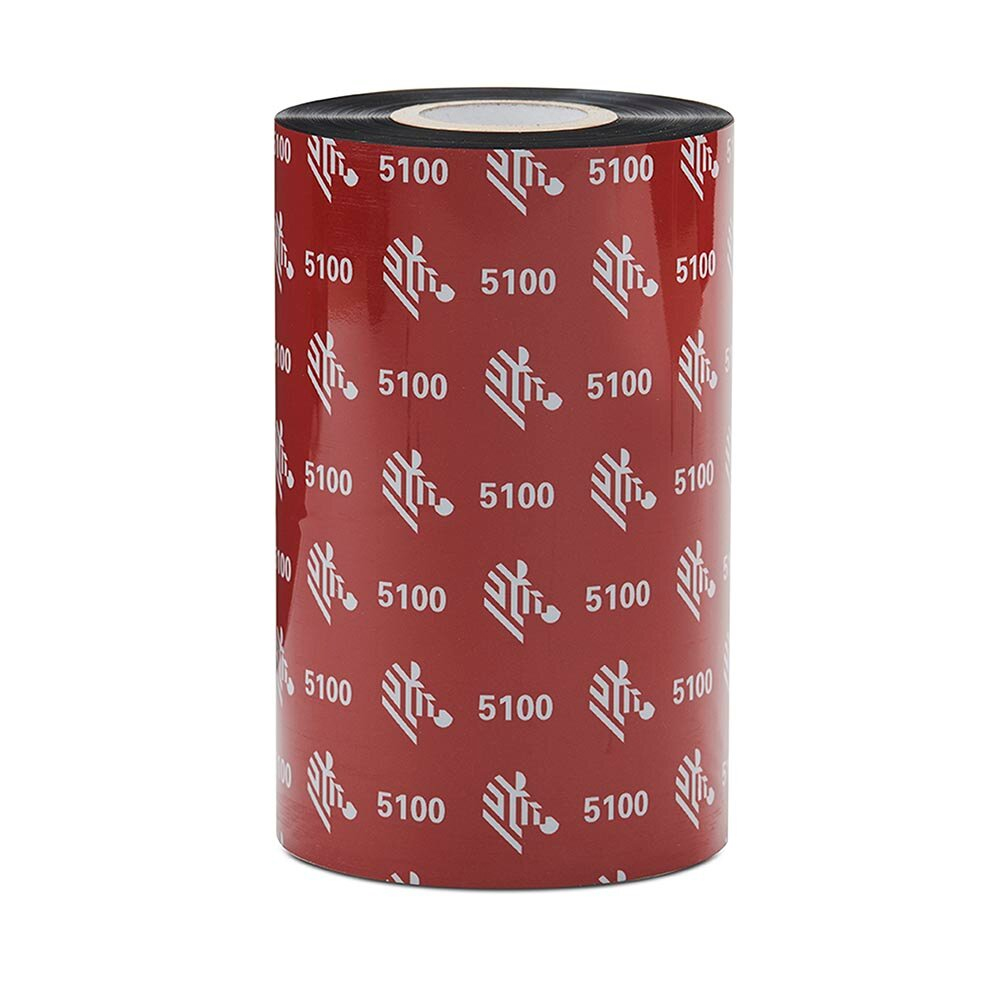 Zebra 5100 Resin thermal ribbon Black 05100NT03307