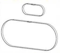 Zebra P1046696-145 printer/scanner spare part/accessory Belt 2 pc(s)