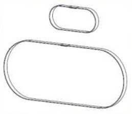 Zebra P1046696-146 printer/scanner spare part/accessory Belt 2 pc(s)