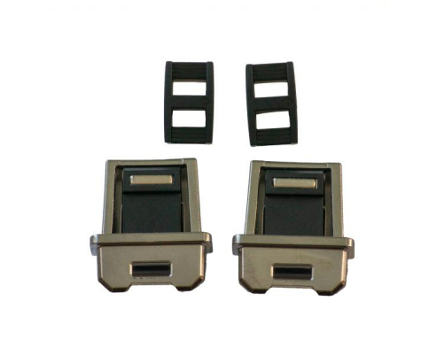 Zebra SG-ET6X-DCLIPS-01 tablet case accessory Attachment clip Black, Steel