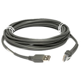 Zebra Motorola : Series A USB cable 4.5 m Grey CBA-U10-S15ZAR