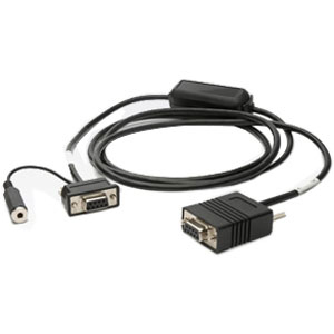 Zebra Motorola 25-13228-03R serial cable Black 1.8 m DB9