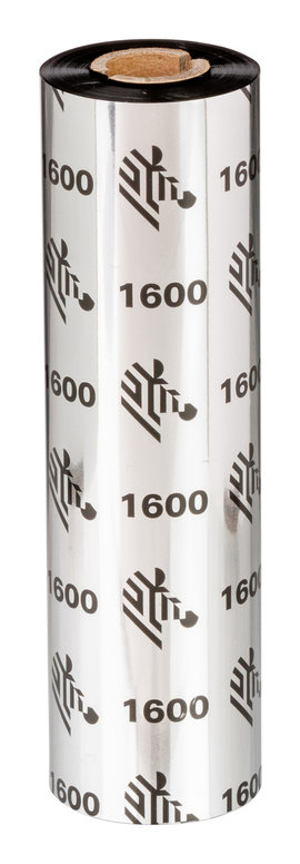 Zebra 1600 Wax thermal ribbon 70 m Black 01600GS08407