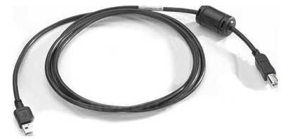 Zebra Motorola Cable Asssembly Universal USB 2.25 m A B Black 25-64396-01R