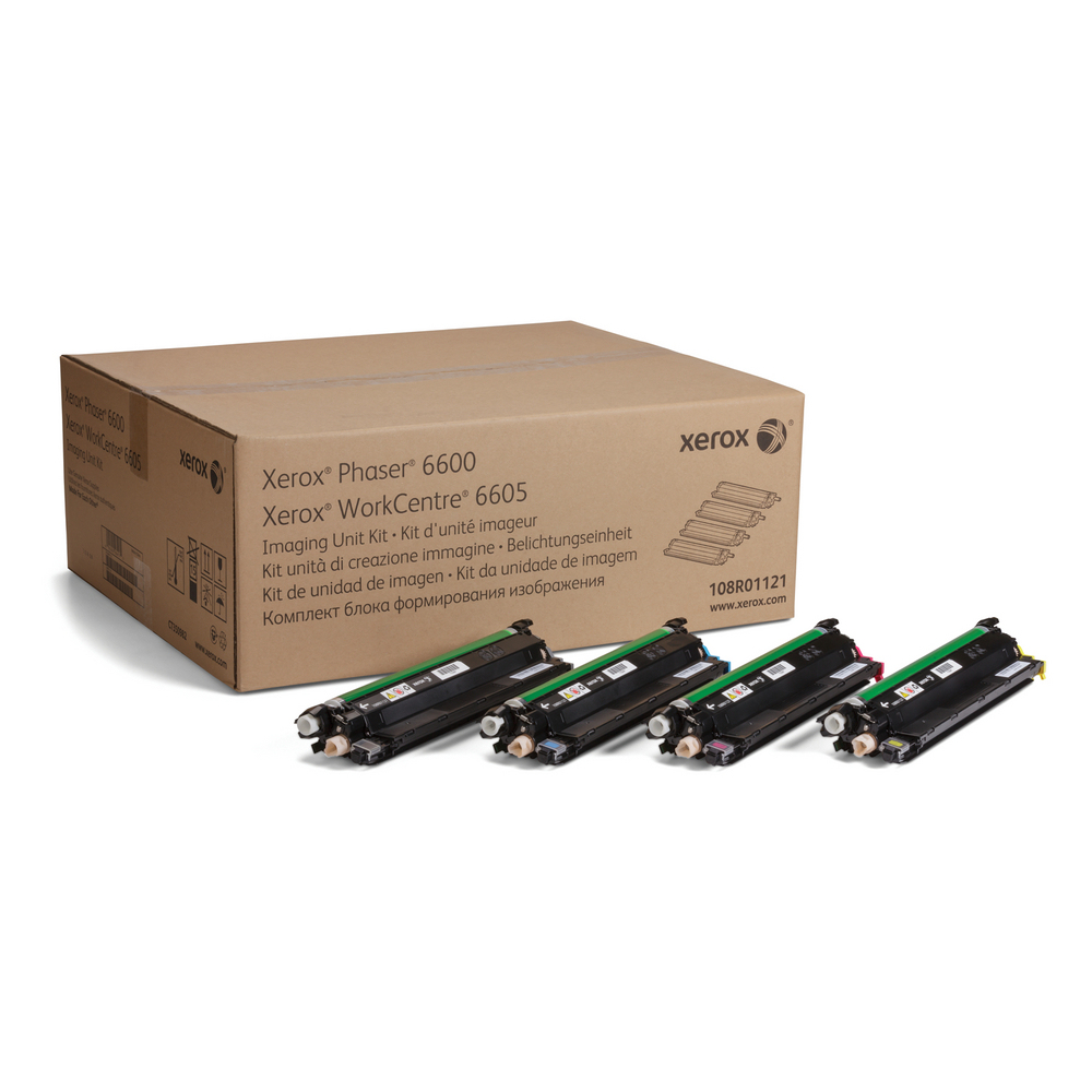 Xerox Phaser 6600/WorkCentre 6605 Imaging Unit Kit (Long-Life Item, Typically Not Required At 108R01121