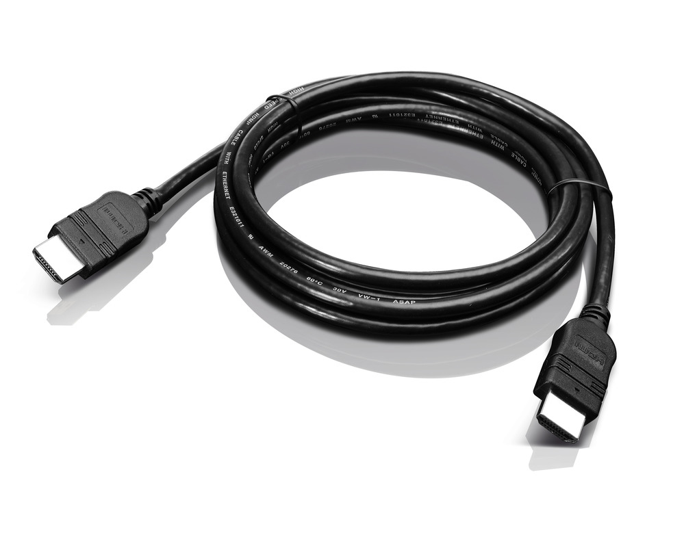 Lenovo 2.0m HDMI cable 2 m Type A (Standard) Black 0B47070