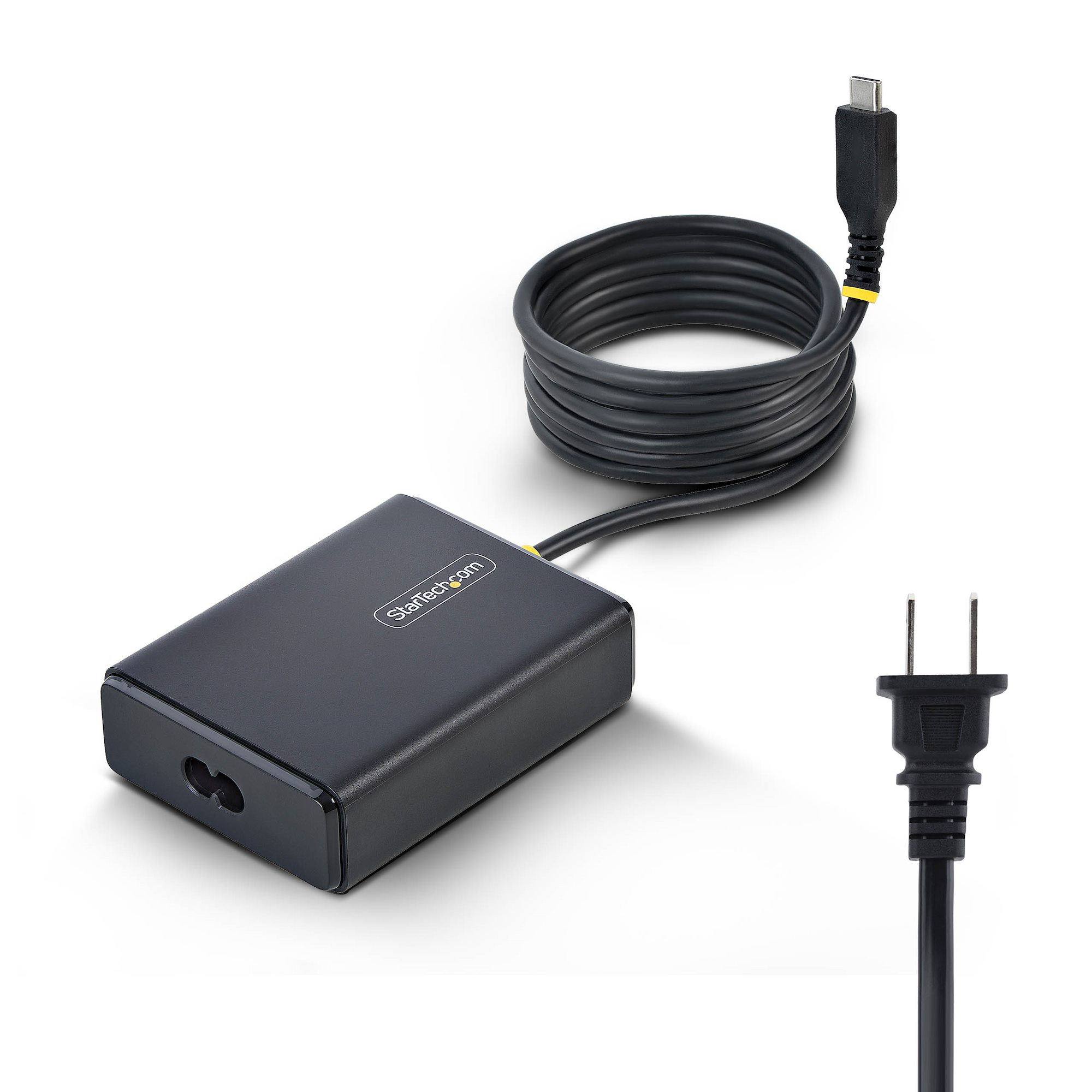 StarTech.com 100W USB-C Laptop Charger with 5ft (1.5m) Tethered Cable, Power Adapter Brick for 1100LN-USB-C-CHARGER