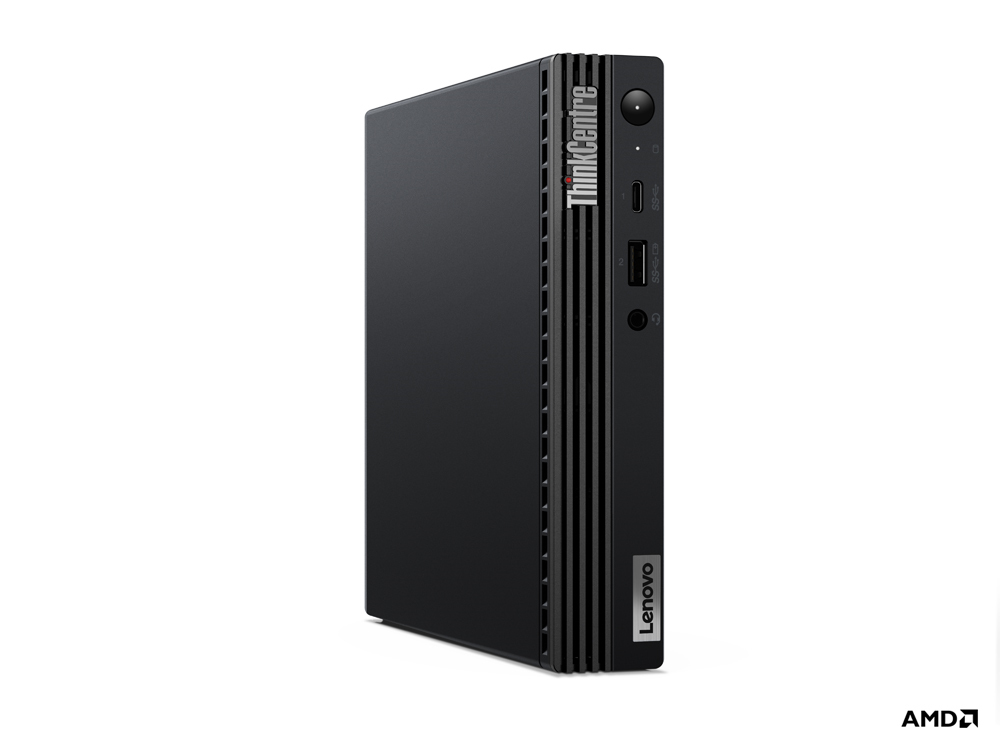 Lenovo ThinkCentre M75q AMD Ryzen™ 3 PRO 5350GE 8 GB DDR4-SDRAM 256 SSD Windows 11 Mini PC Black 11JN008BUS