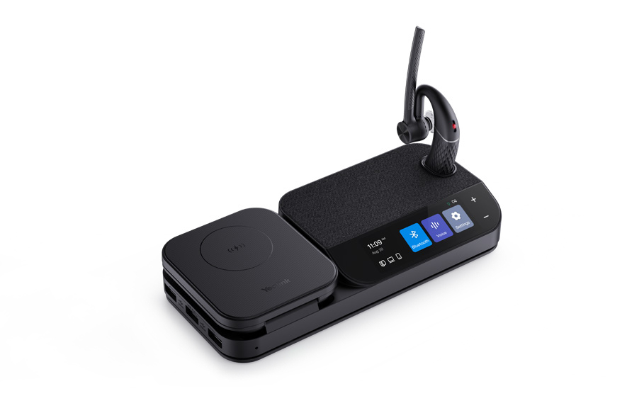 Yealink BH71-WORKSTATION headphones/headset Wireless In-ear Office/Call center Bluetooth Charging 1208653