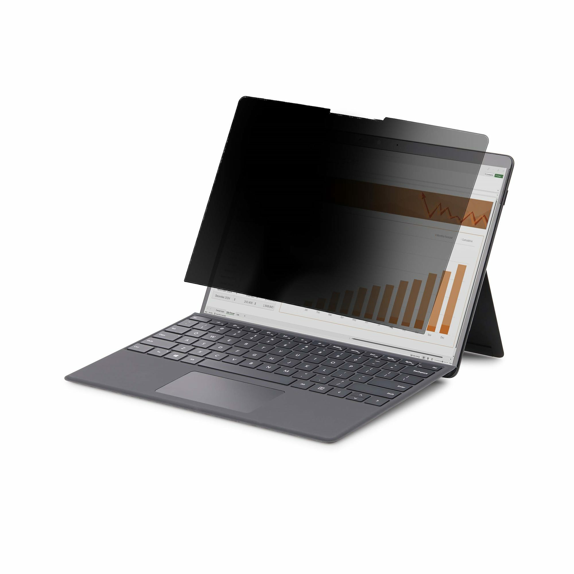 StarTech.com 4-Way 12.4in Surface Laptop Go 1/2/3 Privacy Screen Filter, Portrait/Landscape, 124SL-PRIVACY-SCREEN