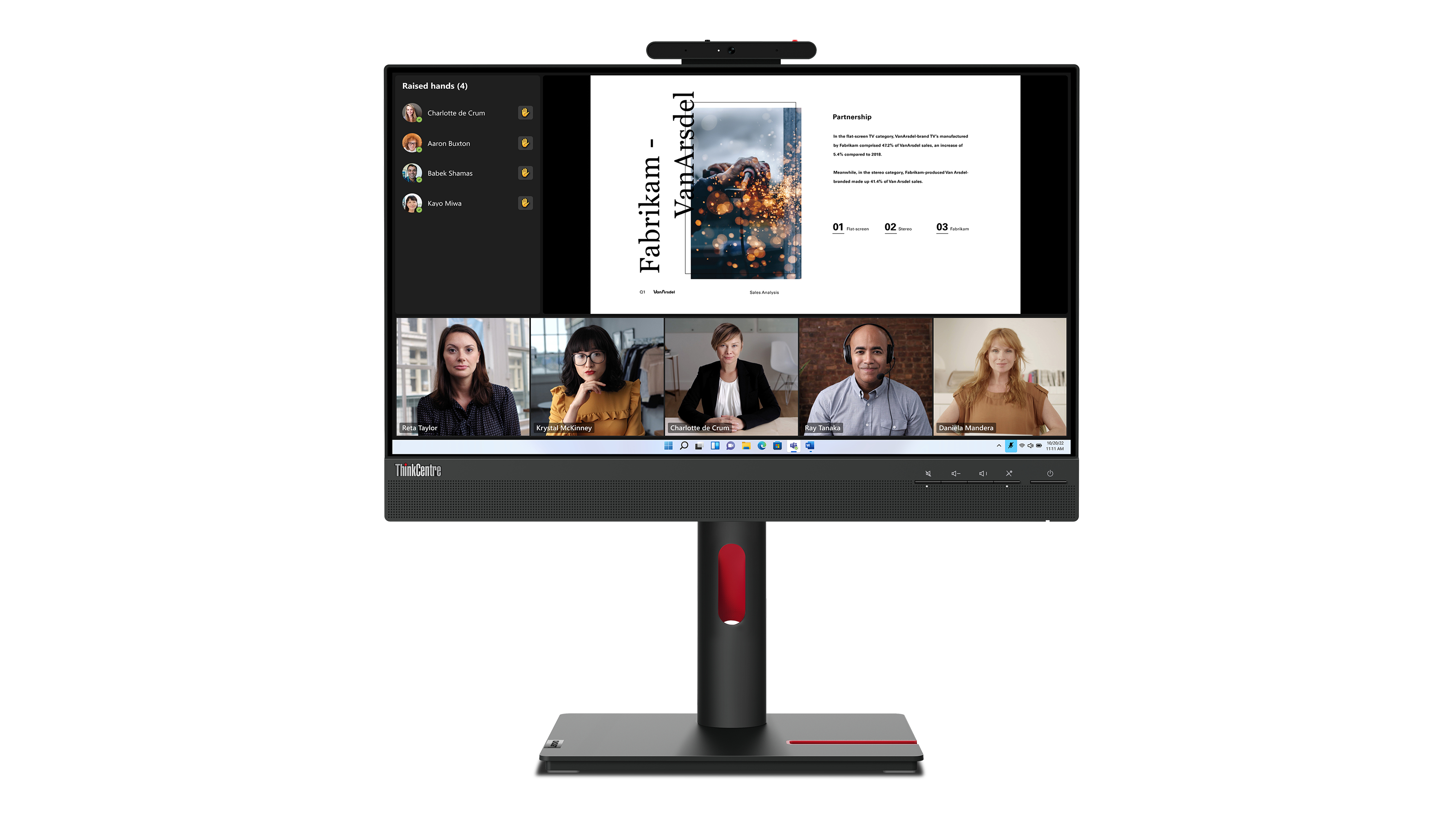 Lenovo ThinkCentre TIO-22 Gen5 Monitor 12N8GAR1UZ