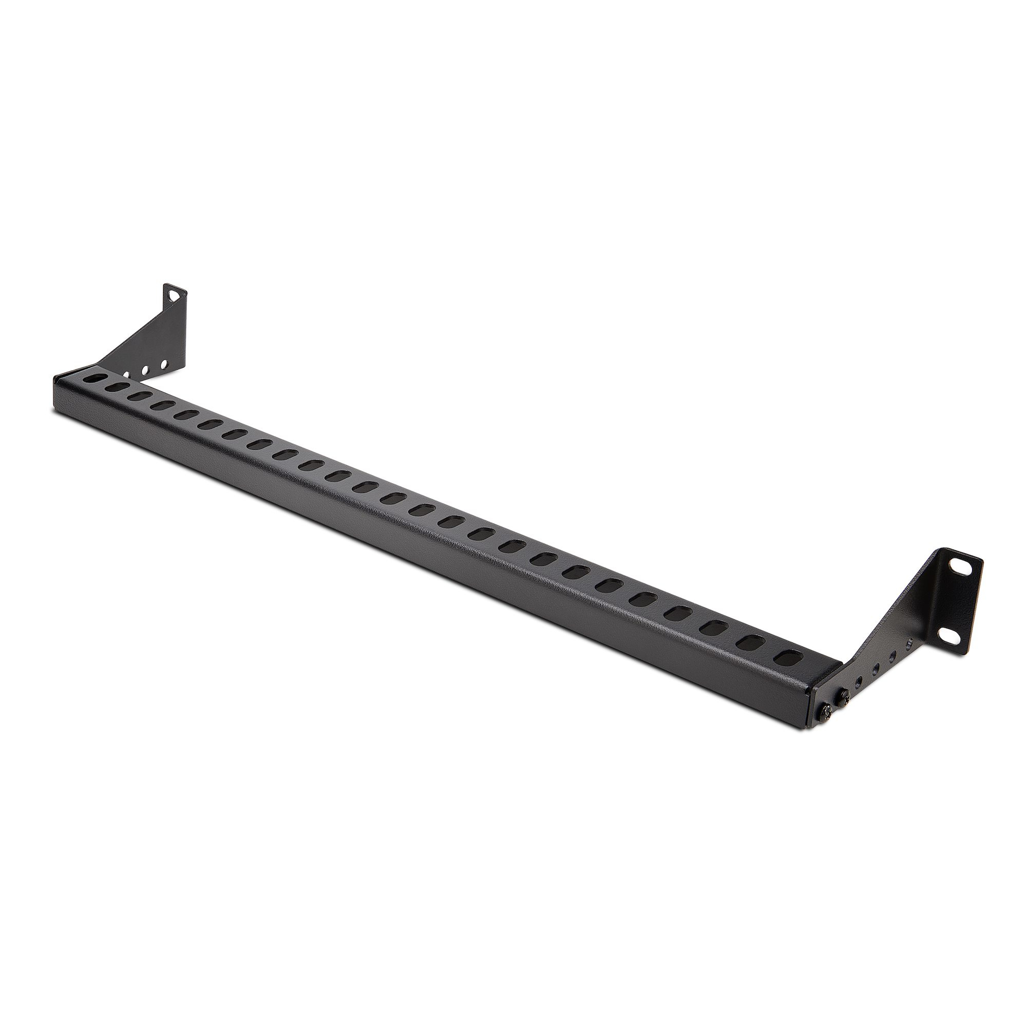 StarTech.com 1U Rack Mountable Cable Lacing Bar w/Adjustable Depth, Support Guide For Organized 19" 12S-CABLE-LACING-BAR
