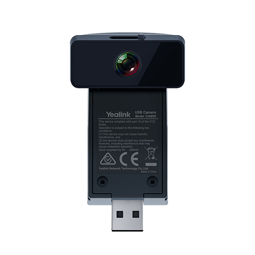 Yealink CAM50 2 MP Black 1280 x 720 pixels 30 fps 1300013