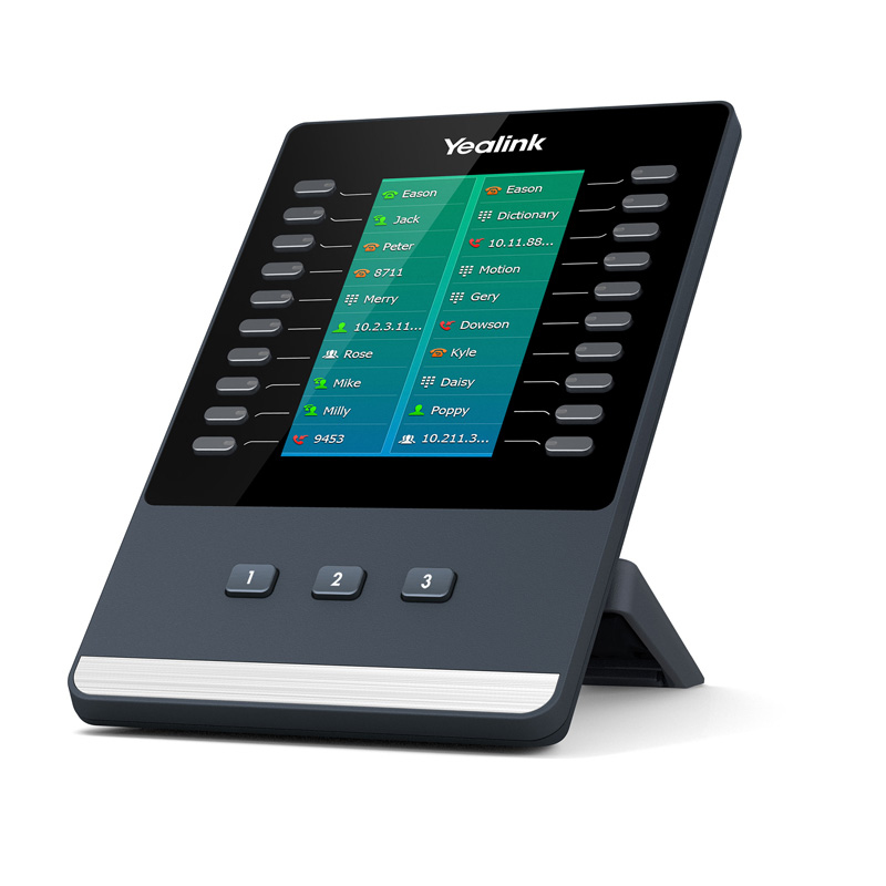 Yealink EXP50 IP add-on module Black, Grey 23 buttons 1300033