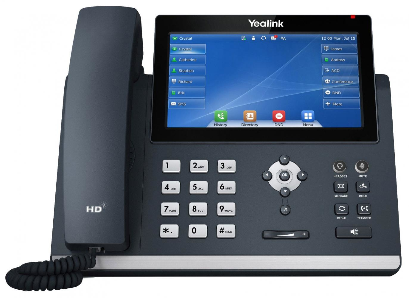 Yealink SIP-T48U IP phone Grey LED Wi-Fi 1301204