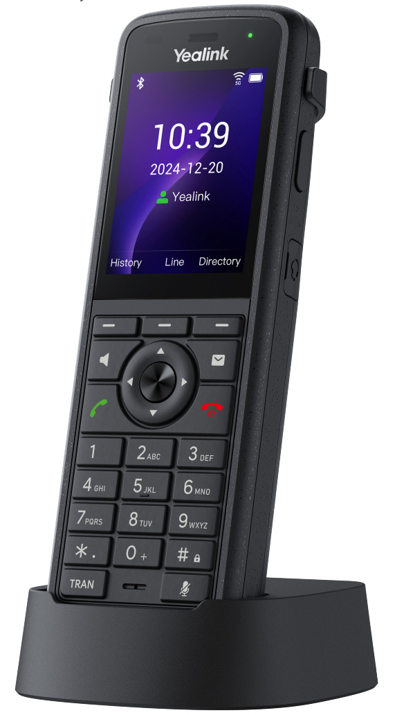 Yealink AX86R IP phone Black TFT Wi-Fi 1301221