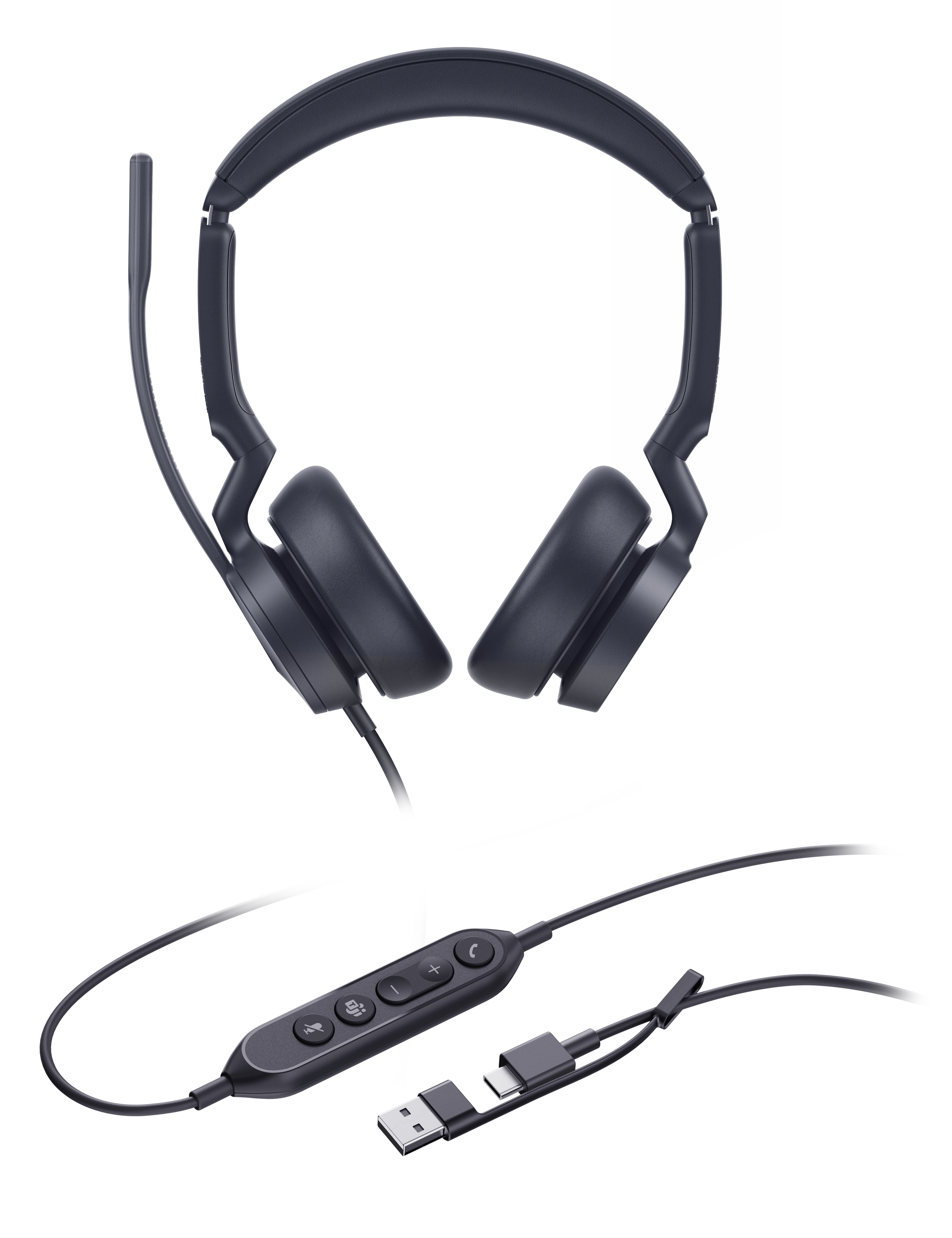 Yealink UH46 Dual Teams USB-C/A Headset 1308182