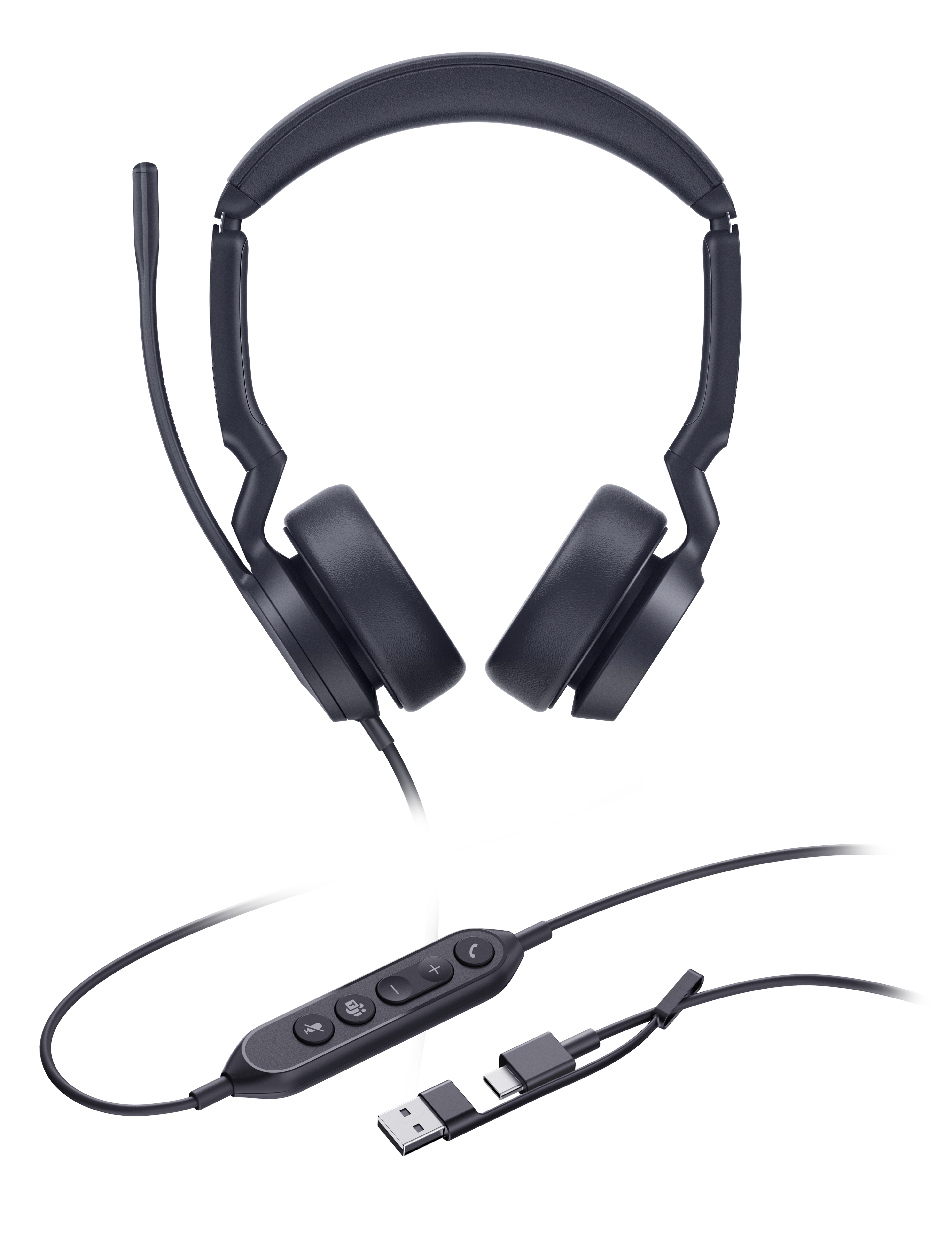 Yealink UH44 Dual Teams USB-C/A Headset 1308186