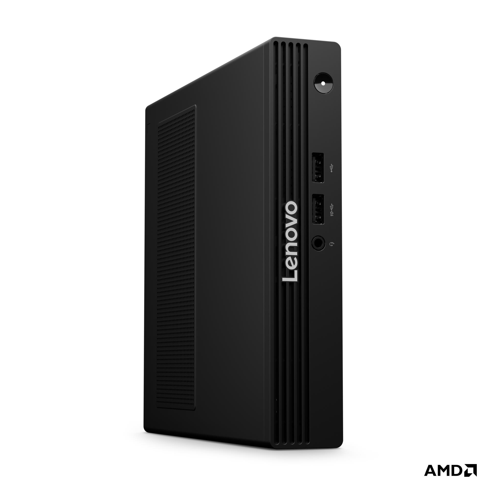 Lenovo V105q AMD Ryzen™ 5 40 16 GB LPDDR5-SDRAM 512 SSD Windows 11 Pro Mini PC Black 13Q20017US