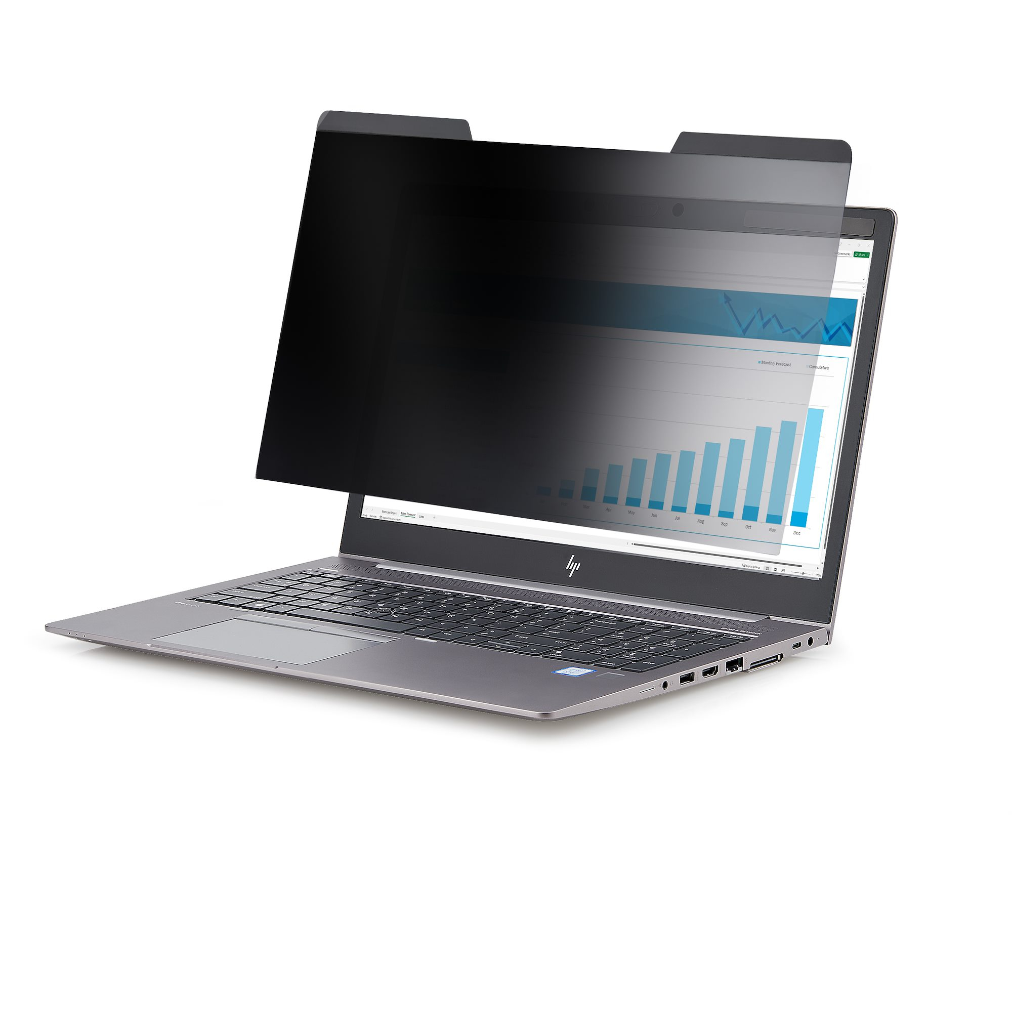 StarTech.com Magnetic Privacy Screen For 16-Inch 16:10 Laptop, Reversible Filter, Computer 161LM-PRIVACY-SCREEN