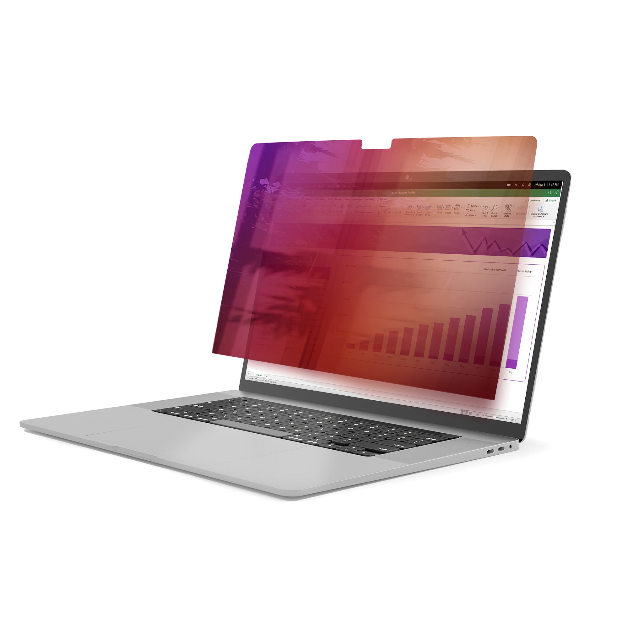 StarTech.com 16-inch MacBook Pro M1 M2 M3 M4 Laptop Privacy Screen, Blue Light Protector, 162MG-PRIVACY-SCREEN