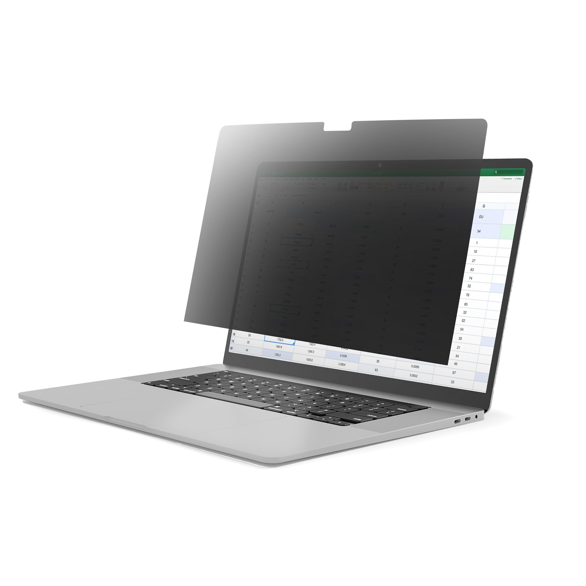 StarTech.com 16-inch MacBook Pro M1 M2 M3 M4 Flip-Over Laptop Privacy Screen, Blue Light Protector, 16M21-PRIVACY-SCREEN