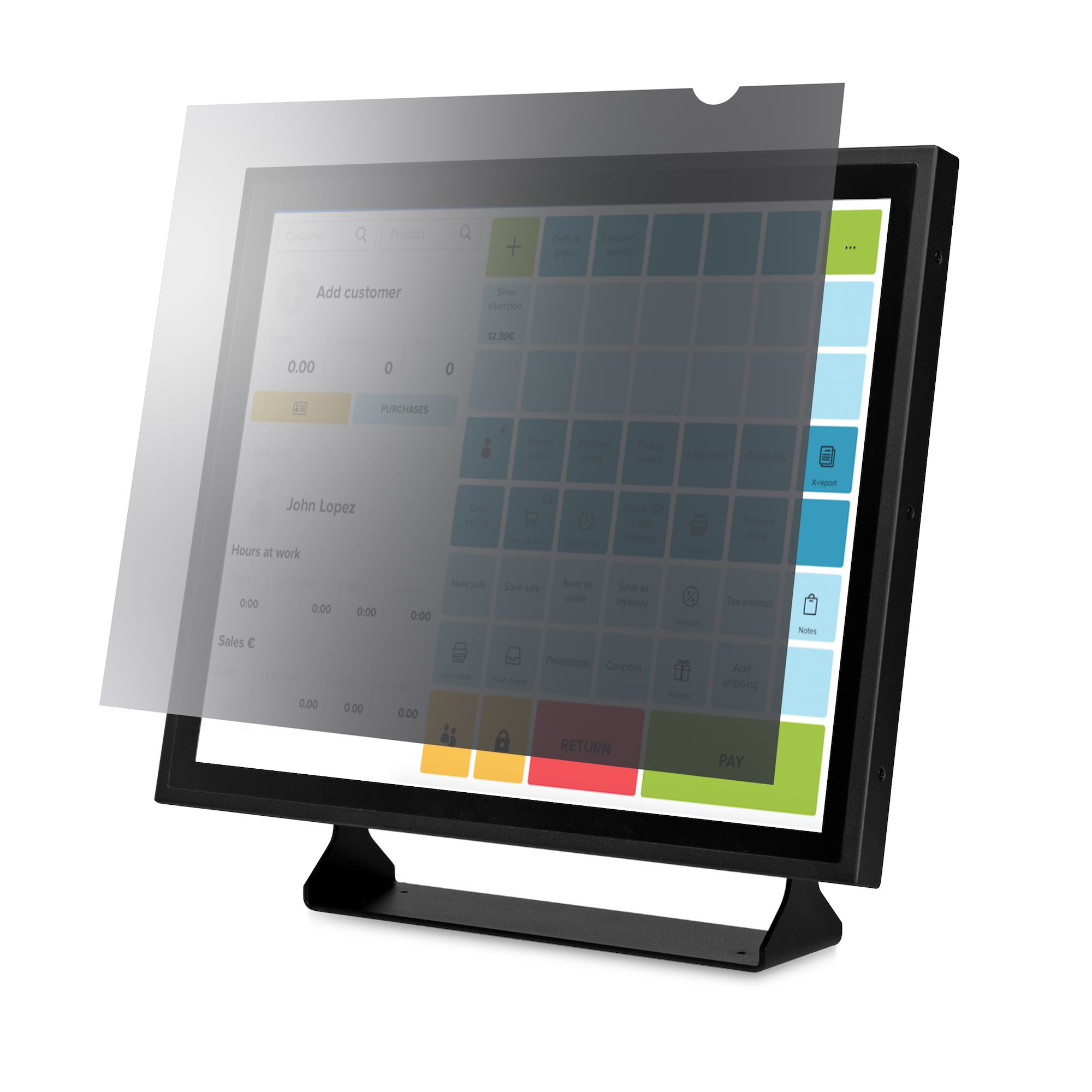 StarTech.com 19-inch 5:4 Computer Monitor Privacy Filter, Anti-Glare Screen w/51% Blue Light 1954-PRIVACY-SCREEN