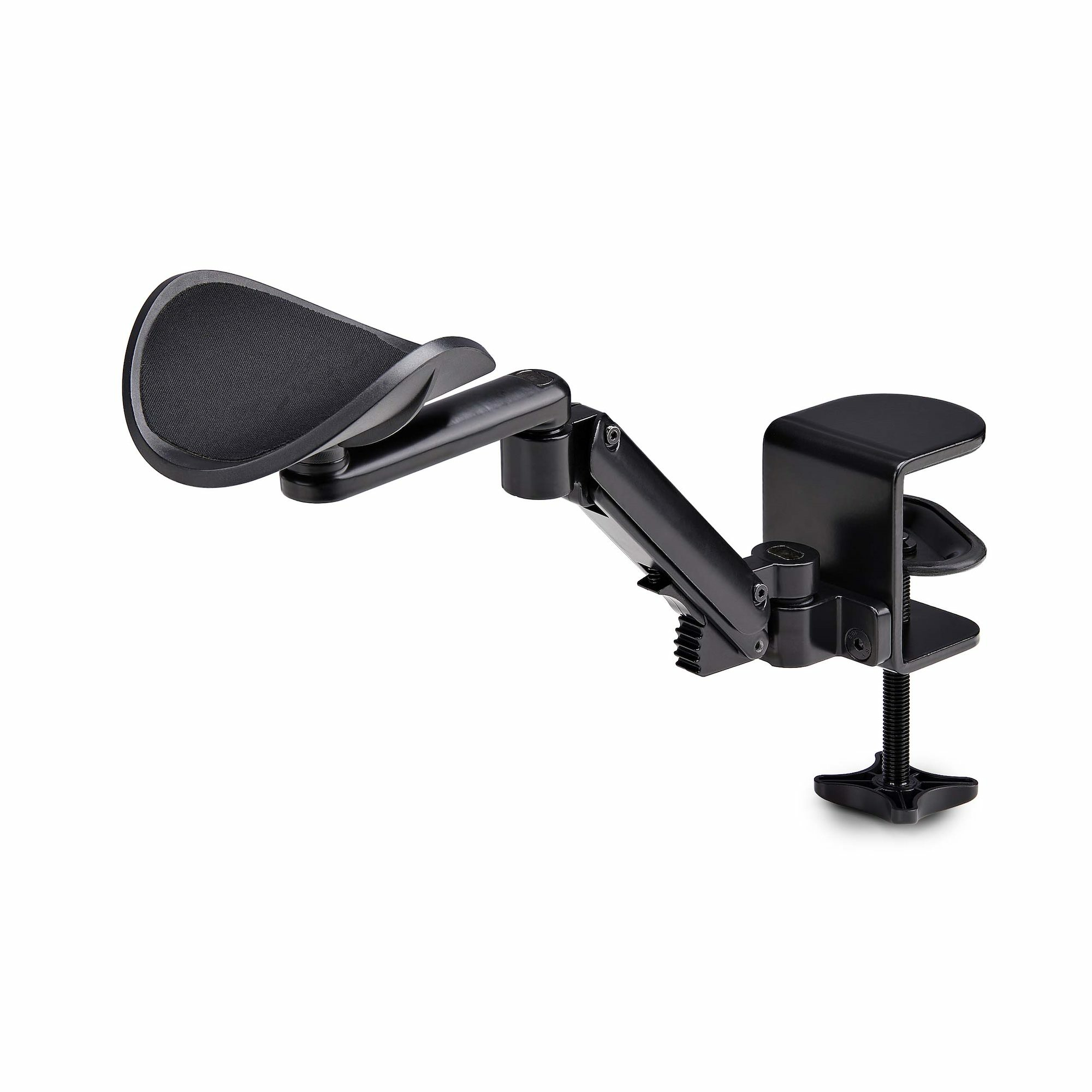 StarTech.com Adjustable Arm Rest for Office Desk, Ergonomic Arm/Elbow Support, 360-Degree Rotation, 1AHC-DESK-ARM-REST