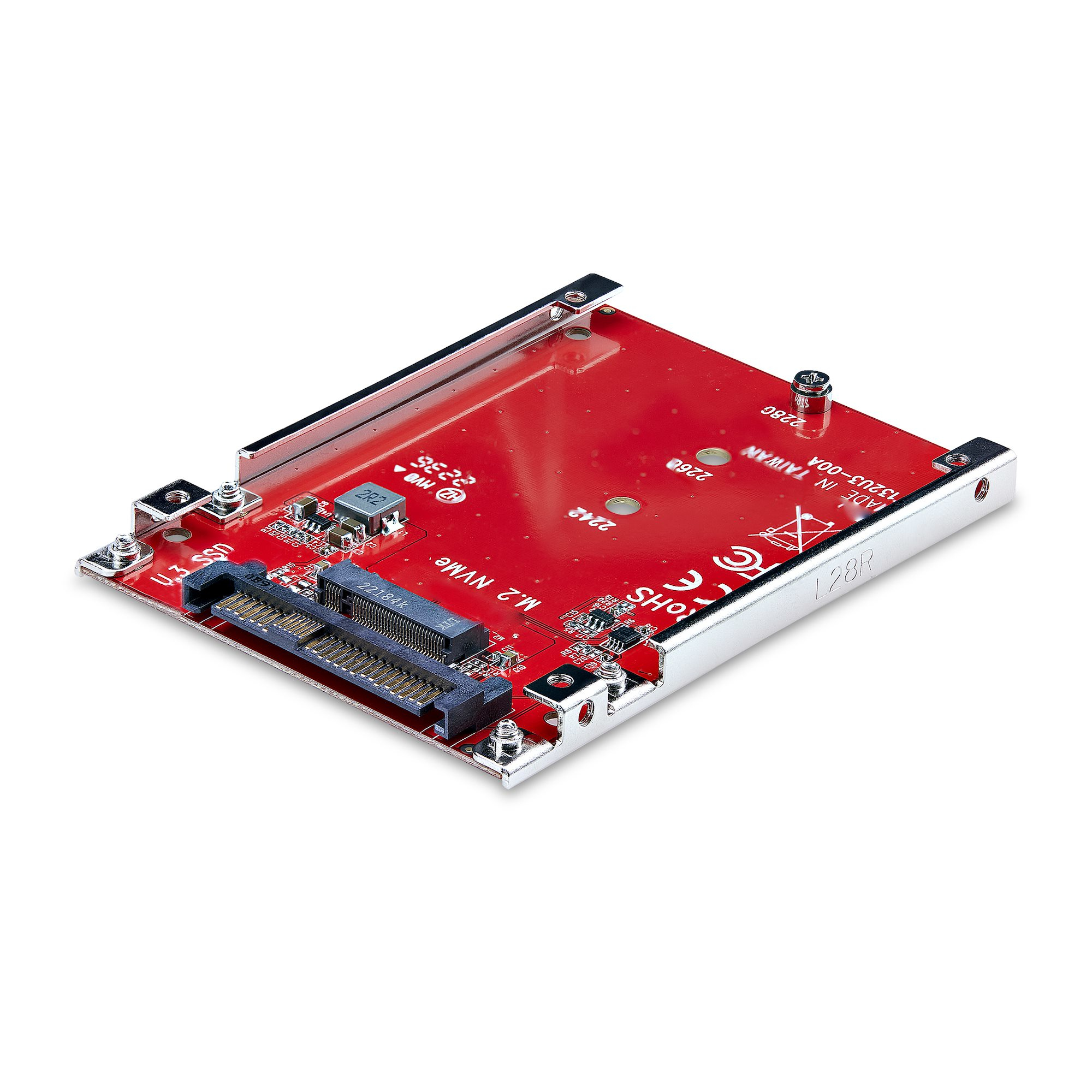 StarTech.com M.2 to U.3 Adapter for NVMe SSDs, PCIe Drive 2.5inch (SFF-TA-1001) Host 1M25-U3-M2-ADAPTER