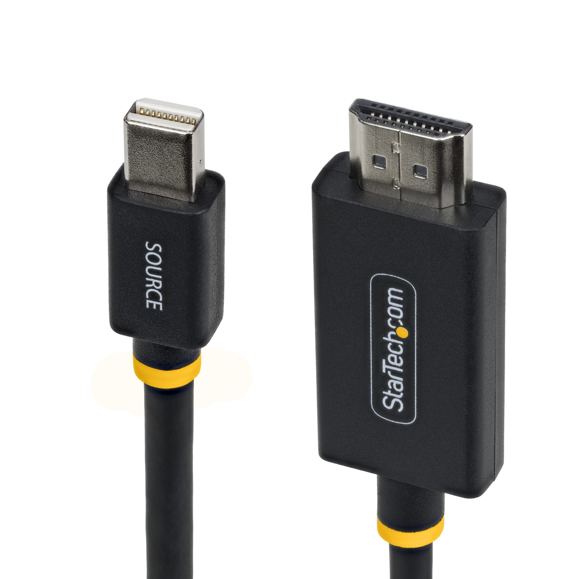 StarTech.com 1m (3ft) Mini DisplayPort to HDMI Adapter Cable, 4K 60Hz with HBR3/HDCP 2.3/DPCP, MDP 1M-MDP-HDMI2-4K60