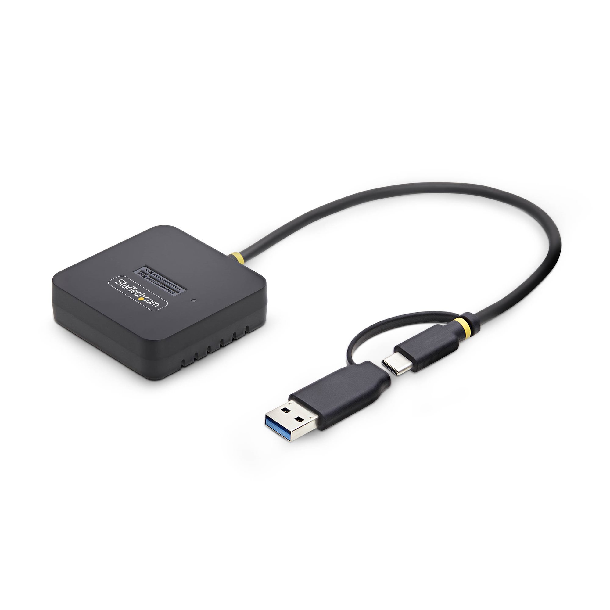 StarTech.com USB-C/USB-A to M.2 NVMe Dock Adapter, 10Gbps, Tool-Free External SSD Reader, B+M/M-Key 1USB3-NVME-DOCK
