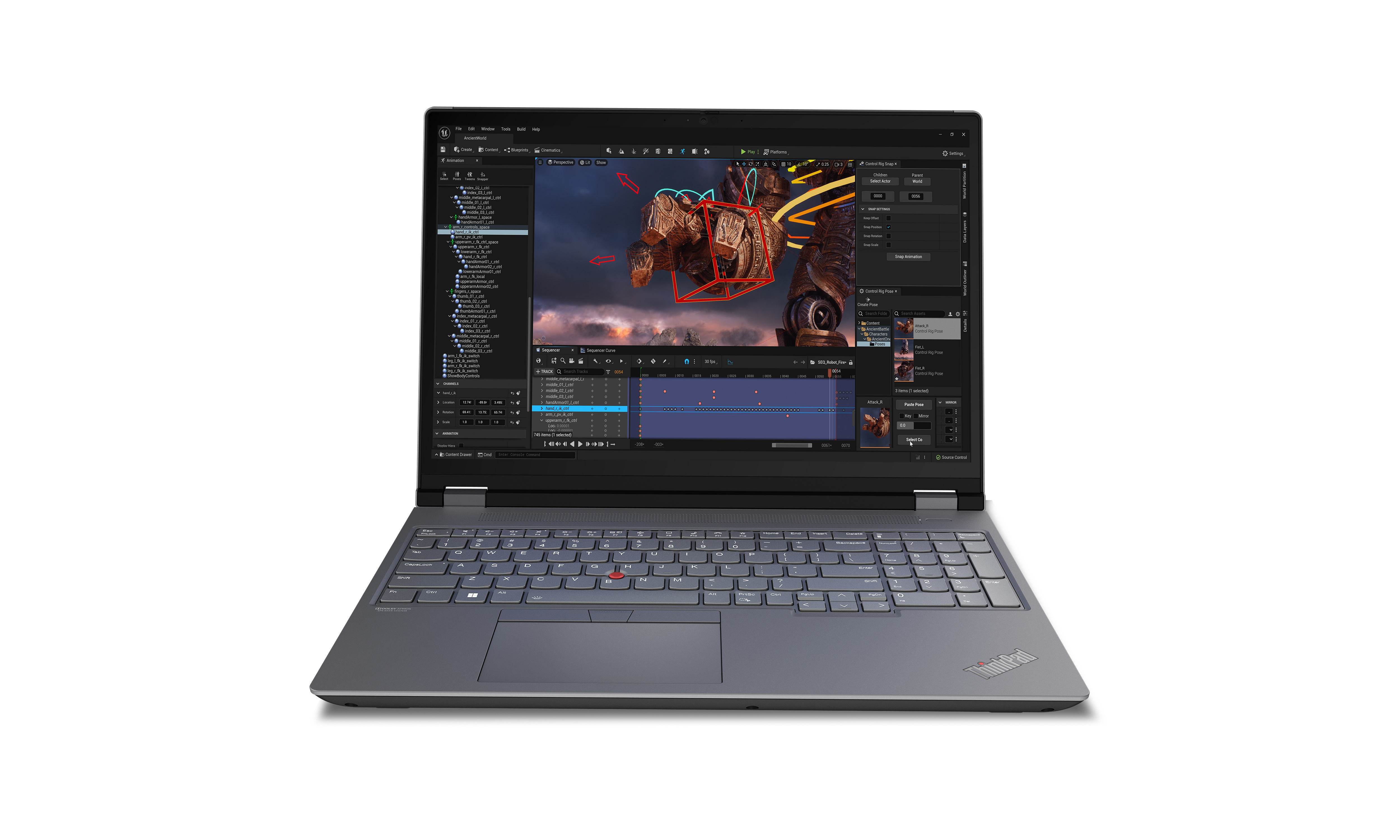 Lenovo ThinkPad P16 Gen 2 Intel® Core™ i7 i7-14700HX Mobile workstation 40.6 cm (16") WQXGA 32 GB 21FA0055US