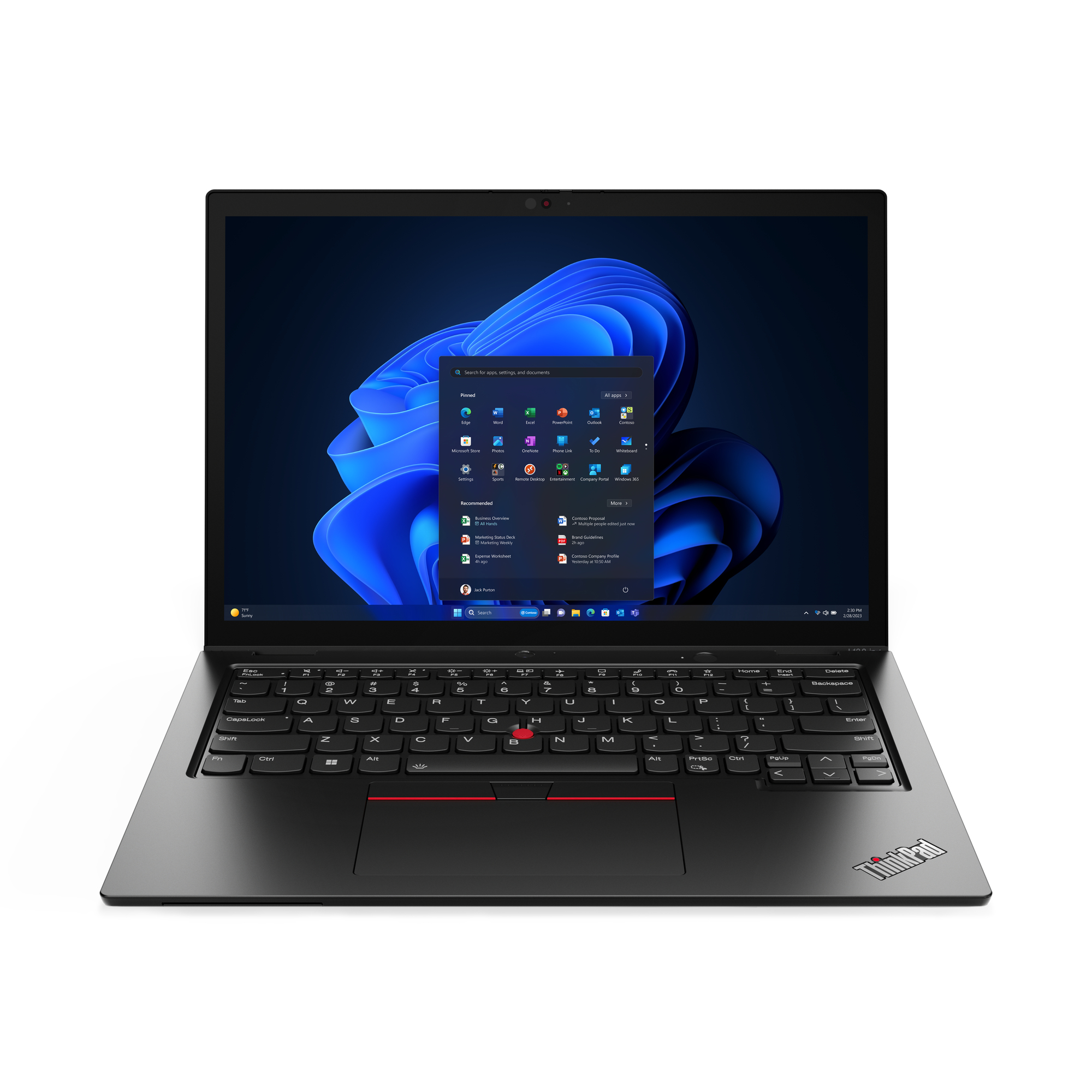 Lenovo ThinkPad L13 2-in-1 Gen 5 (Intel) Core Ultra 135U Hybrid 33.8 cm (13.3") Touchscreen WUXGA 21LM0011US