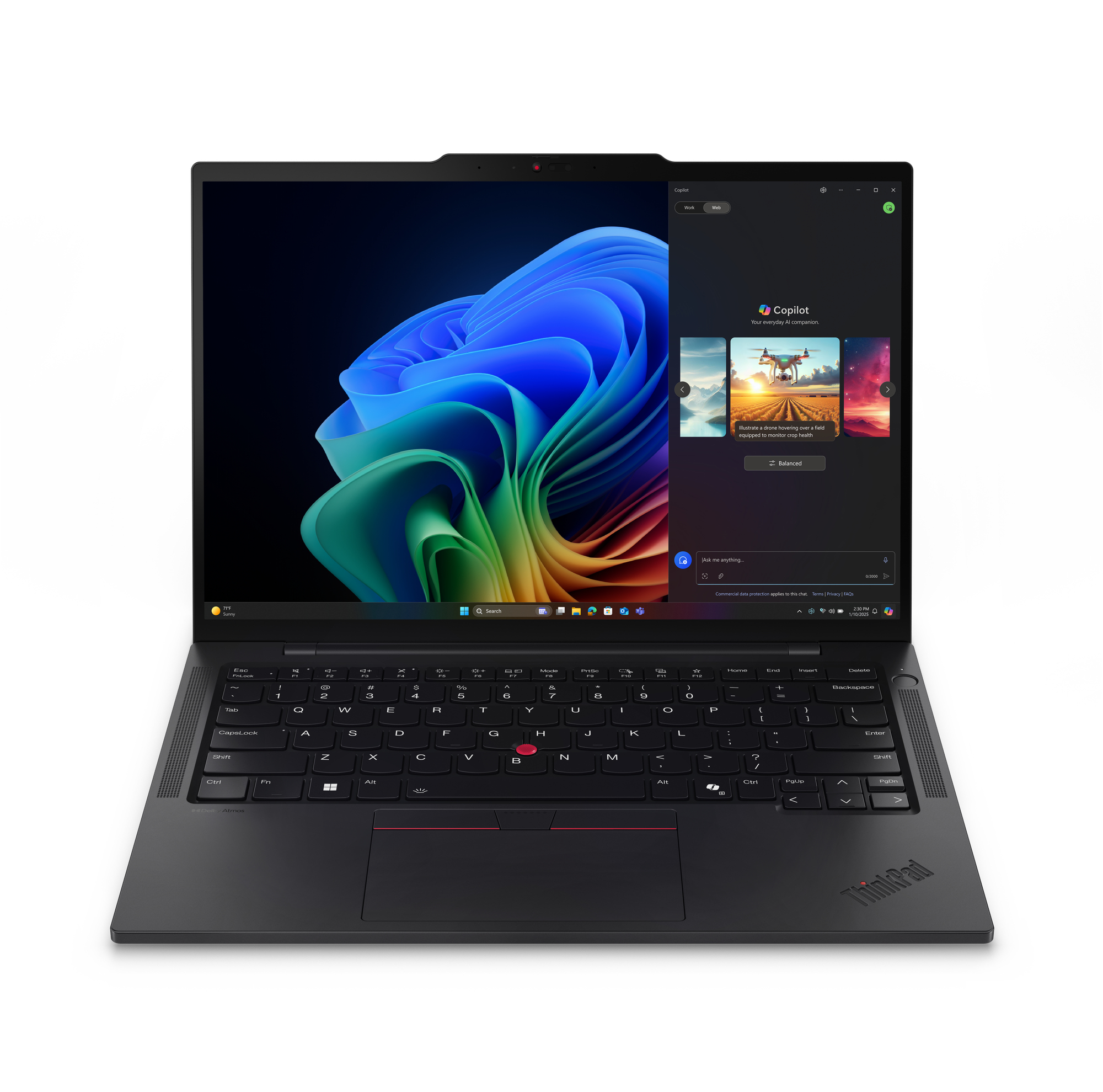 Lenovo ThinkPad T14s Gen 6 (Intel) Copilot+ PC Core Ultra 7 268V Laptop 35.6 cm (14") Touchscreen 21QX00LBUS