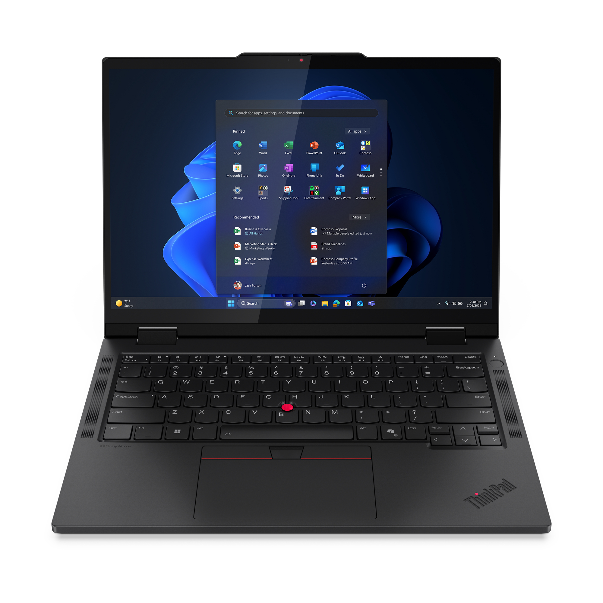 Lenovo ThinkPad T14s 2-in-1 Gen 1 Intel Core Ultra 5 235U Hybrid 35.6 cm (14") Touchscreen WUXGA 16 21R30010US