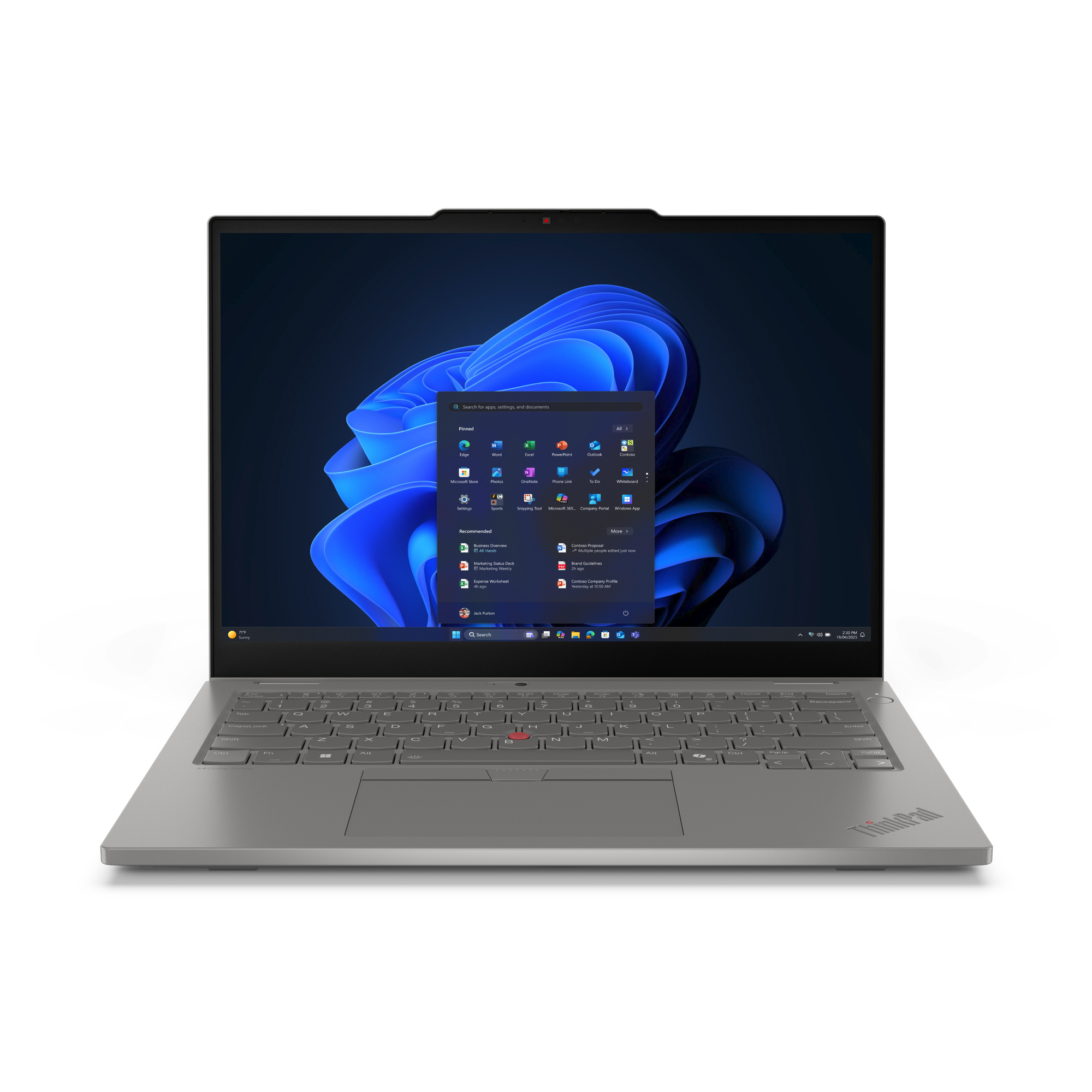 Lenovo ThinkPad L13 2-in-1 Gen 6 (AMD) Ryzen™ 7 250 Hybrid 33.8 cm (13.3") Touchscreen WUXGA 32 GB 21RD000WUS
