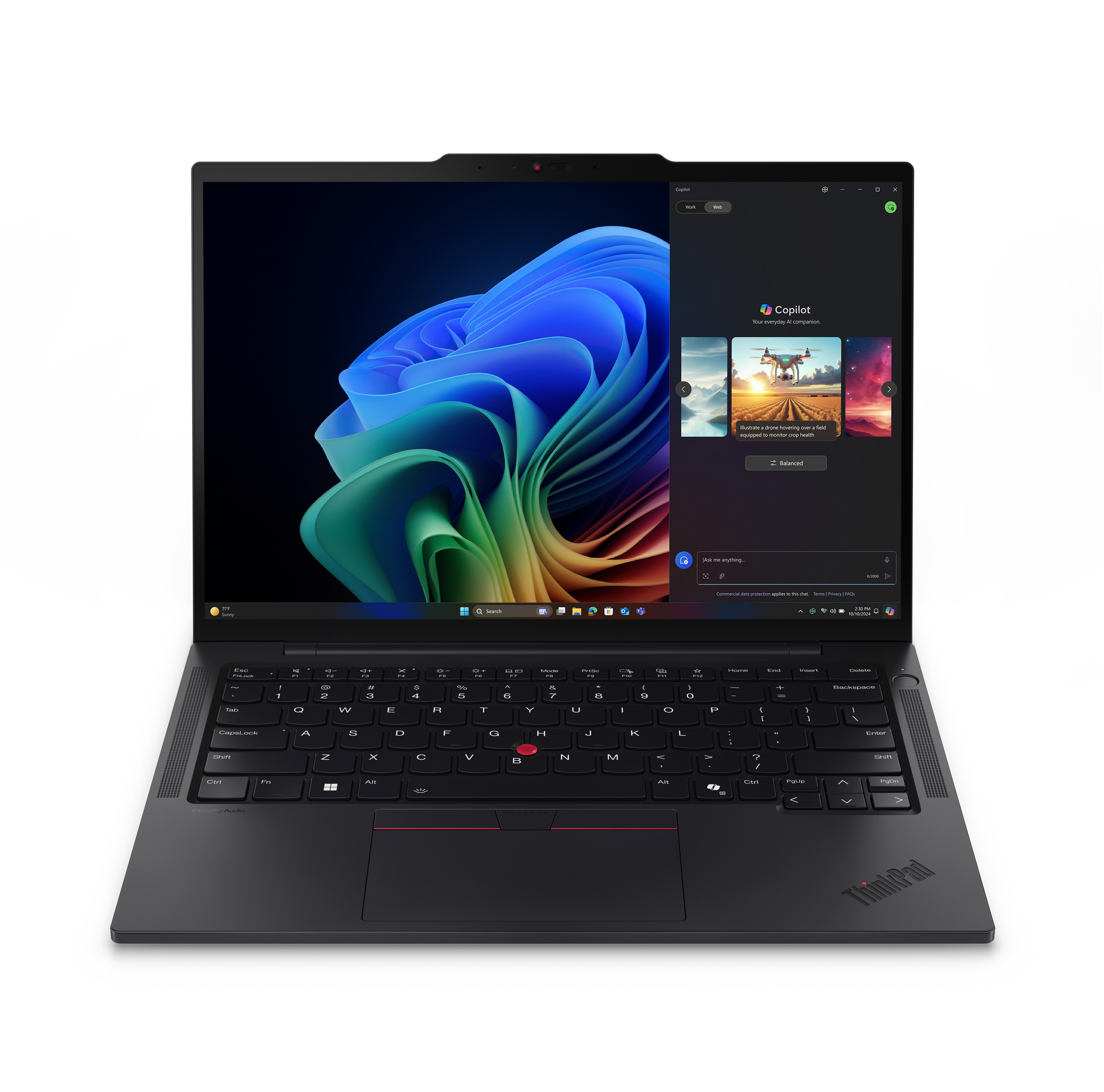 Lenovo ThinkPad T14s Gen 6 (AMD) Copilot+ PC Ryzen™ AI 5 340 Laptop 35.6 cm (14") WUXGA 16 GB 21TB000CUS