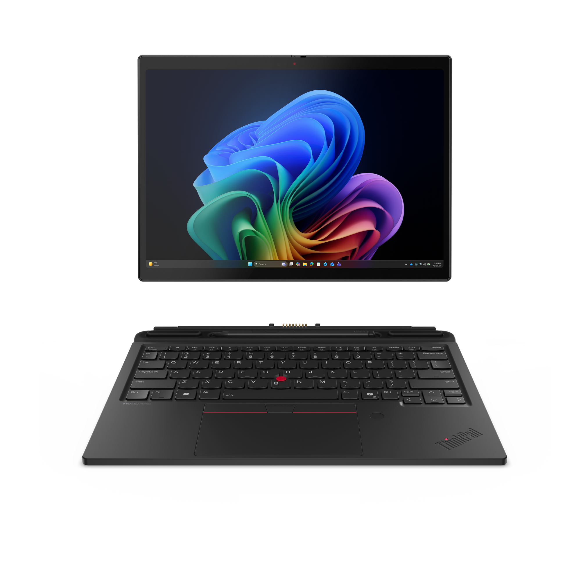 Lenovo ThinkPad X13 Detachable Gen 1 Copilot+ PC Intel Core Ultra 7 365 Hybrid (2-in-1) 33 cm (13") 21U60001US