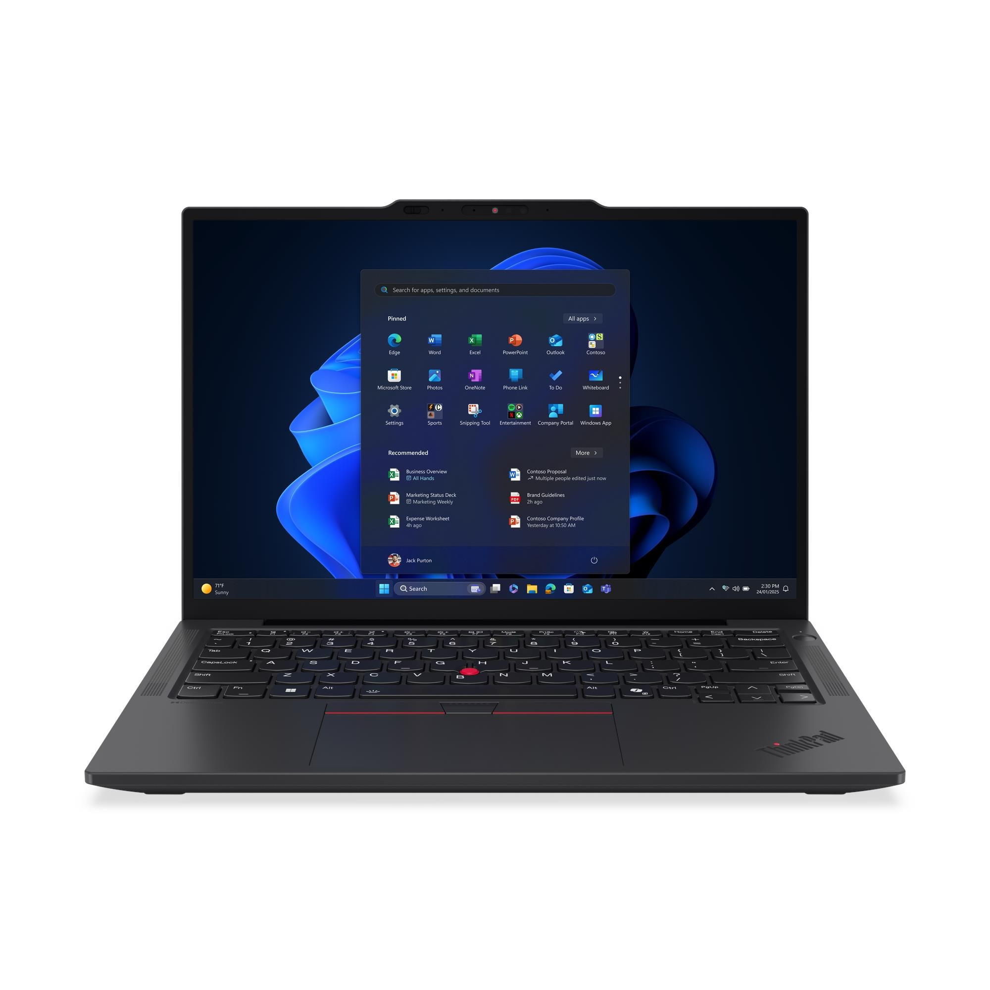 Lenovo ThinkPad X13 Gen 7 (Intel) Copilot+ PC Core Ultra 355 Laptop 33.8 cm (13.3") WUXGA 32 GB 21YH001AUS