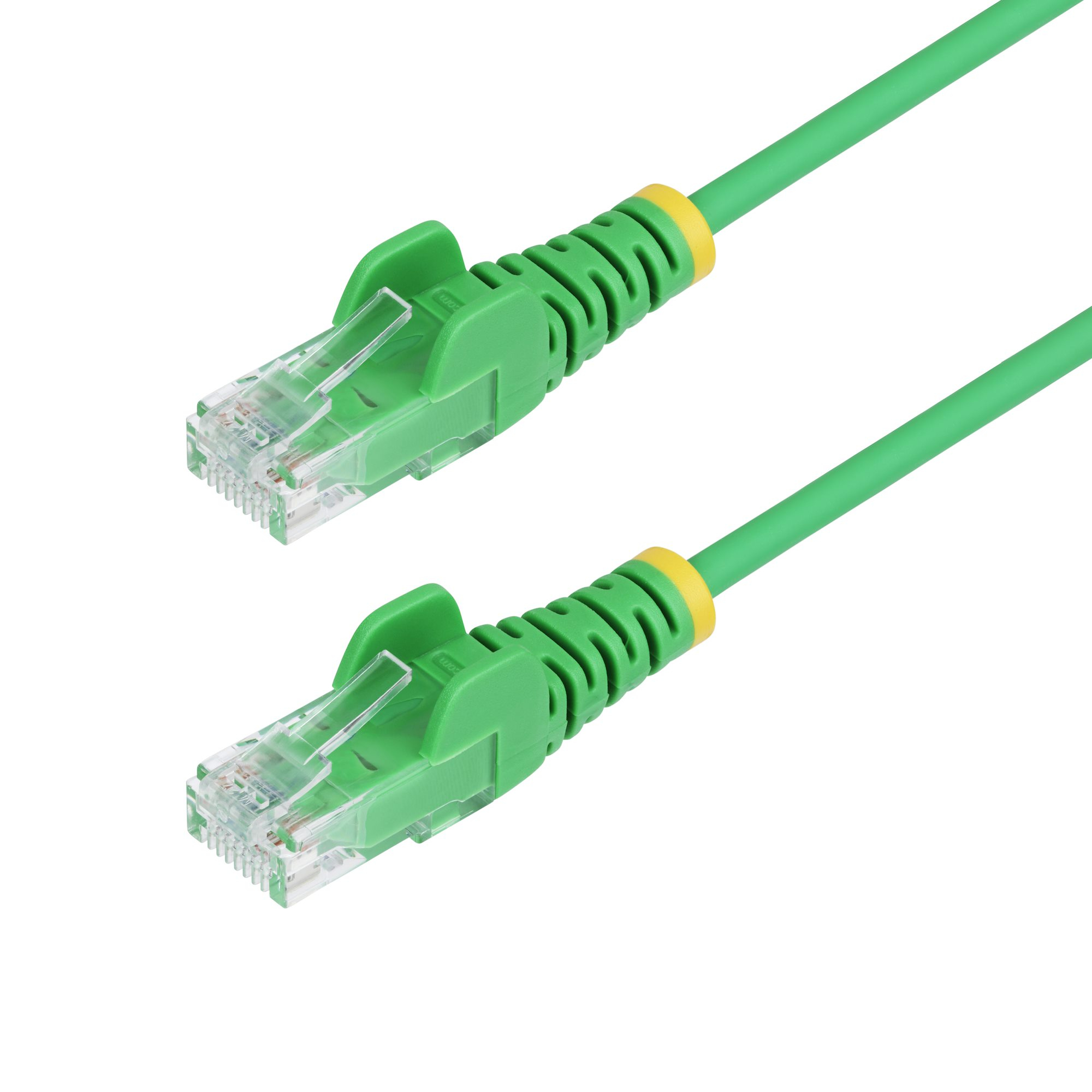 StarTech.com 4ft Green Slim CAT6 Ethernet Cable, Snagless, 100W PoE, UTP, LSZH, 28AWG Pure Bare STA-N6PAT4GNS